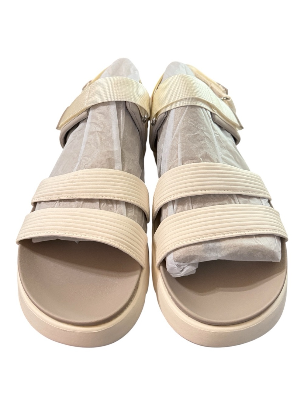 Ryka Beyond Women’s Size 12 Gardenia White Platform Sandals NIB